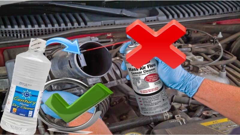 How To Clean The Mass Air Flow Sensor